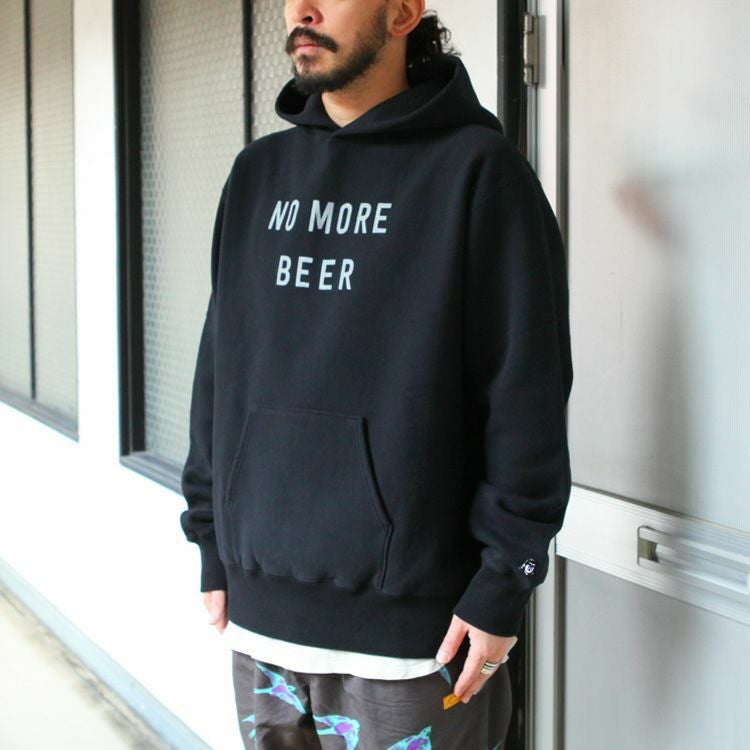 TACOMA FUJI RECORDS NO MORE BEER HOODIE designed by Noriteru