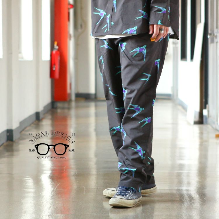 NATAL DESIGN HOME BOUND PANTS 2023AW | Brownfloor clothing