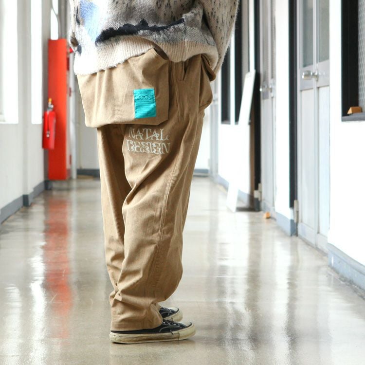 NATAL DESIGN HUNTER SQUARE PANTS WIDE 2024SS | Brownfloor clothing