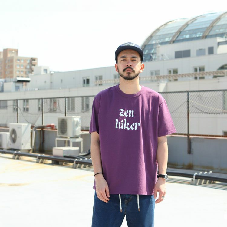 TACOMA FUJI RECORDS ZEN HIKER by FERNAND WANG-TEA Tee designed by