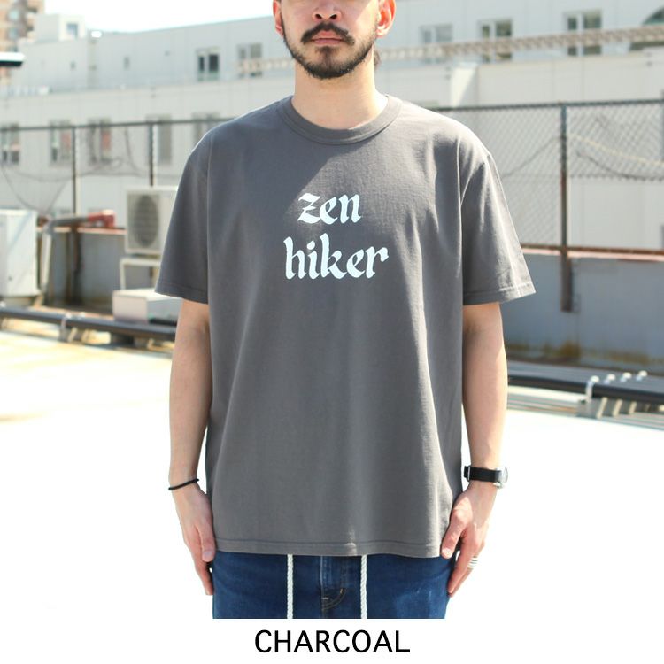 TACOMA FUJI RECORDS ZEN HIKER by FERNAND WANG-TEA Tee designed by