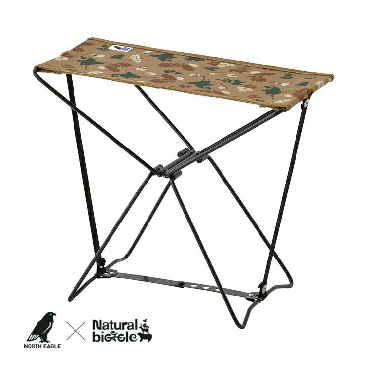 NORTH EAGLE × Naturalbicycle N×Nワイドスツール CAMO （配送料金込