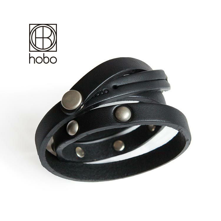 hobo STUDDED WRAP BRACELET COW LEATHER 2024SS | Brownfloor clothing