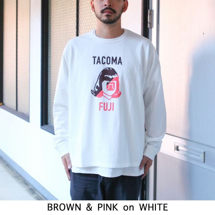 TACOMA FUJI RECORDS TACOMA FUJI HANDWRITING LOGO LS (DOUBLE TONE