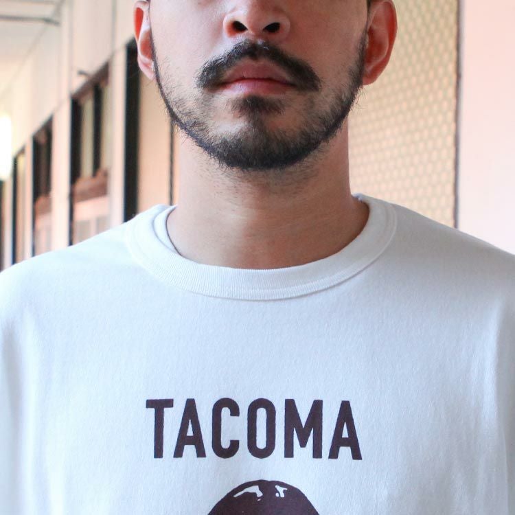 TACOMA FUJI RECORDS TACOMA FUJI HANDWRITING LOGO LS (DOUBLE TONE