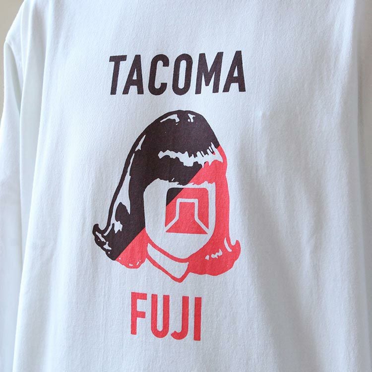 TACOMA FUJI RECORDS TACOMA FUJI HANDWRITING LOGO LS (DOUBLE TONE