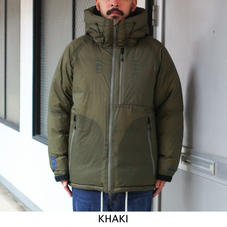 TACOMA FUJI RECORDS AURORA TEX DOWN JACKET “藝術科学思想自然” ver