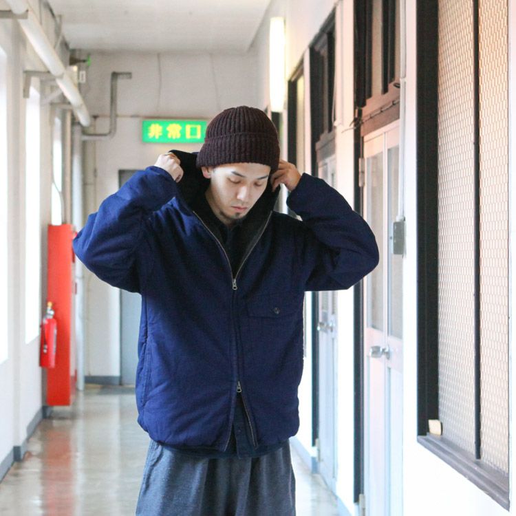 remilla シャンブレーボアフード 2024AW | Brownfloor clothing