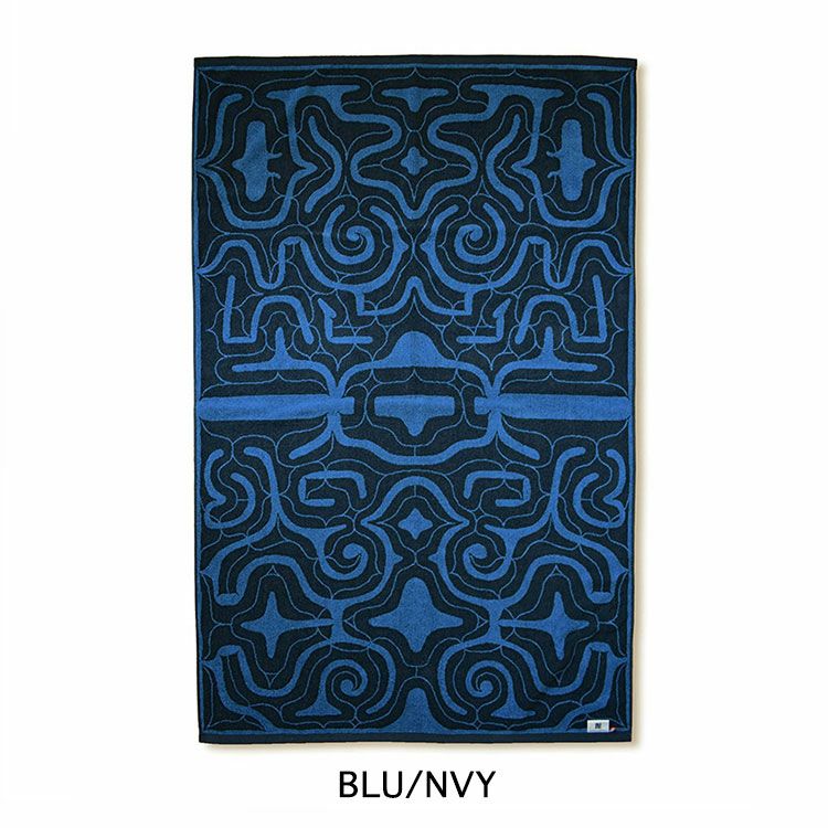 二風谷ワークス アイヌ文様今治タオルブランケット 