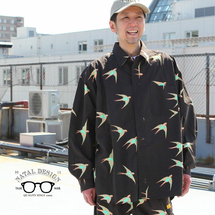 NATAL DESIGN HOME BOUND SHIRTS 2 2025SS | Brownfloor clothing