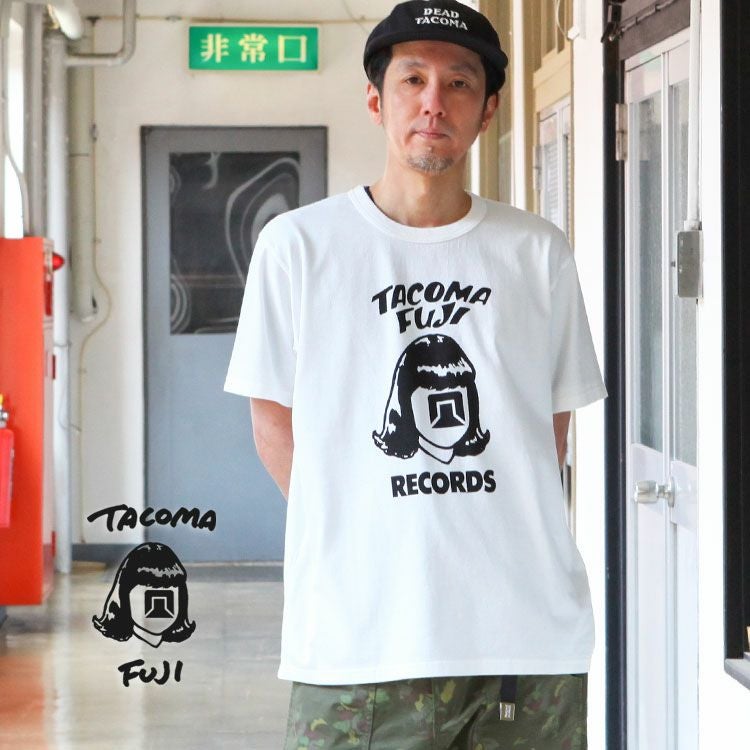 TACOMA FUJI RECORDS TACOMA FUJI RECORDS LOGO Tee '25 designed by