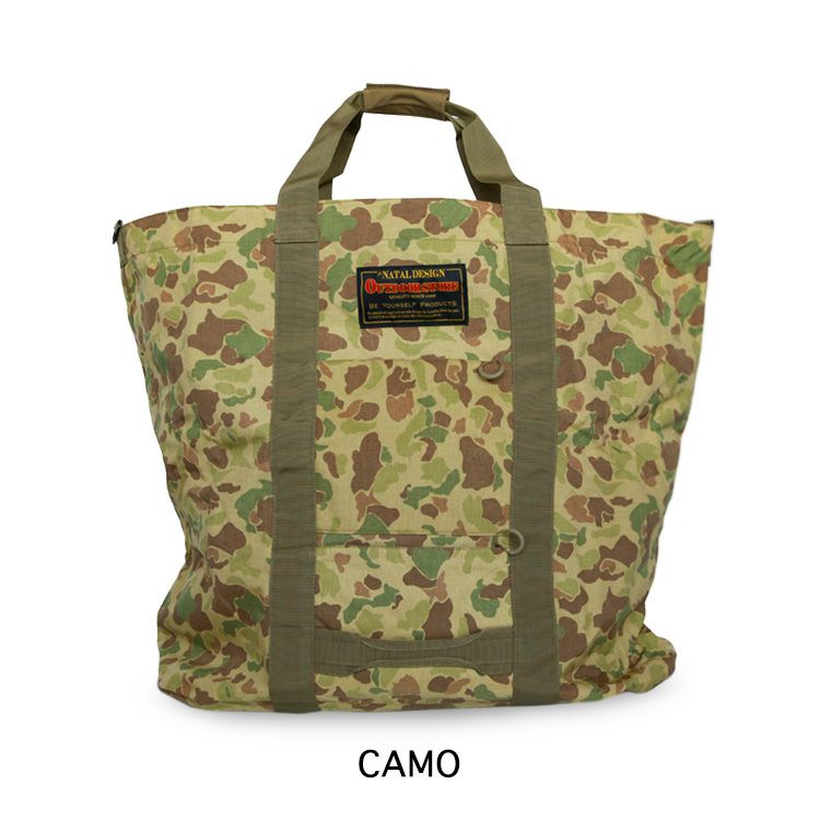 NATAL DESIGN KAMPING BIG TOTE BAG TYPE 2. 2025SS | Brownfloor clothing