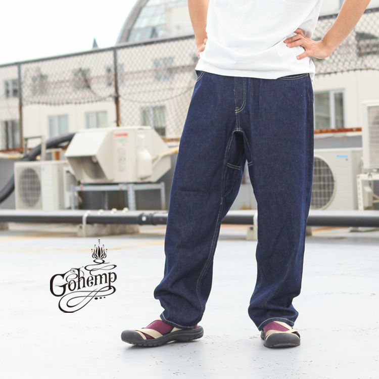 GOHEMP denim pants Mサイズ GOHEMP EASY 5PK PANTS / 9oz H/C DENIM 2025SS | Brownfloor clothing