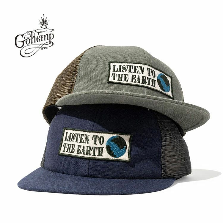 GOHEMP LISTEN TO MESH CAP 2025AW | Brownfloor clothing