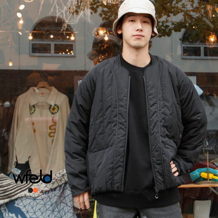 週末値引　新品試着のみ:2025AWキルトジャケット&ニット帽 wfeld INSULATED JACKET 2025AW | Brownfloor clothing