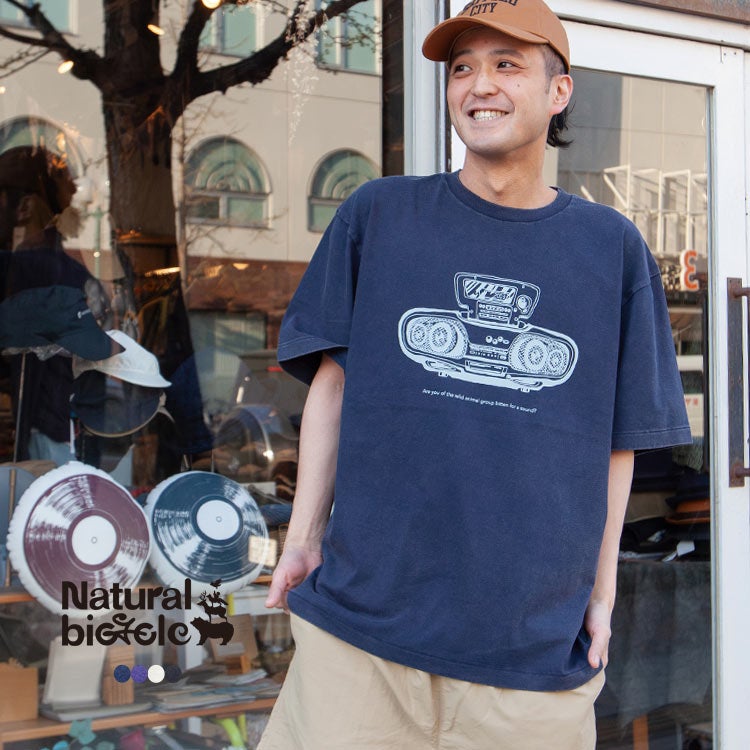 Naturalbicycle ラジカセ T 2026SS | Brownfloor clothing